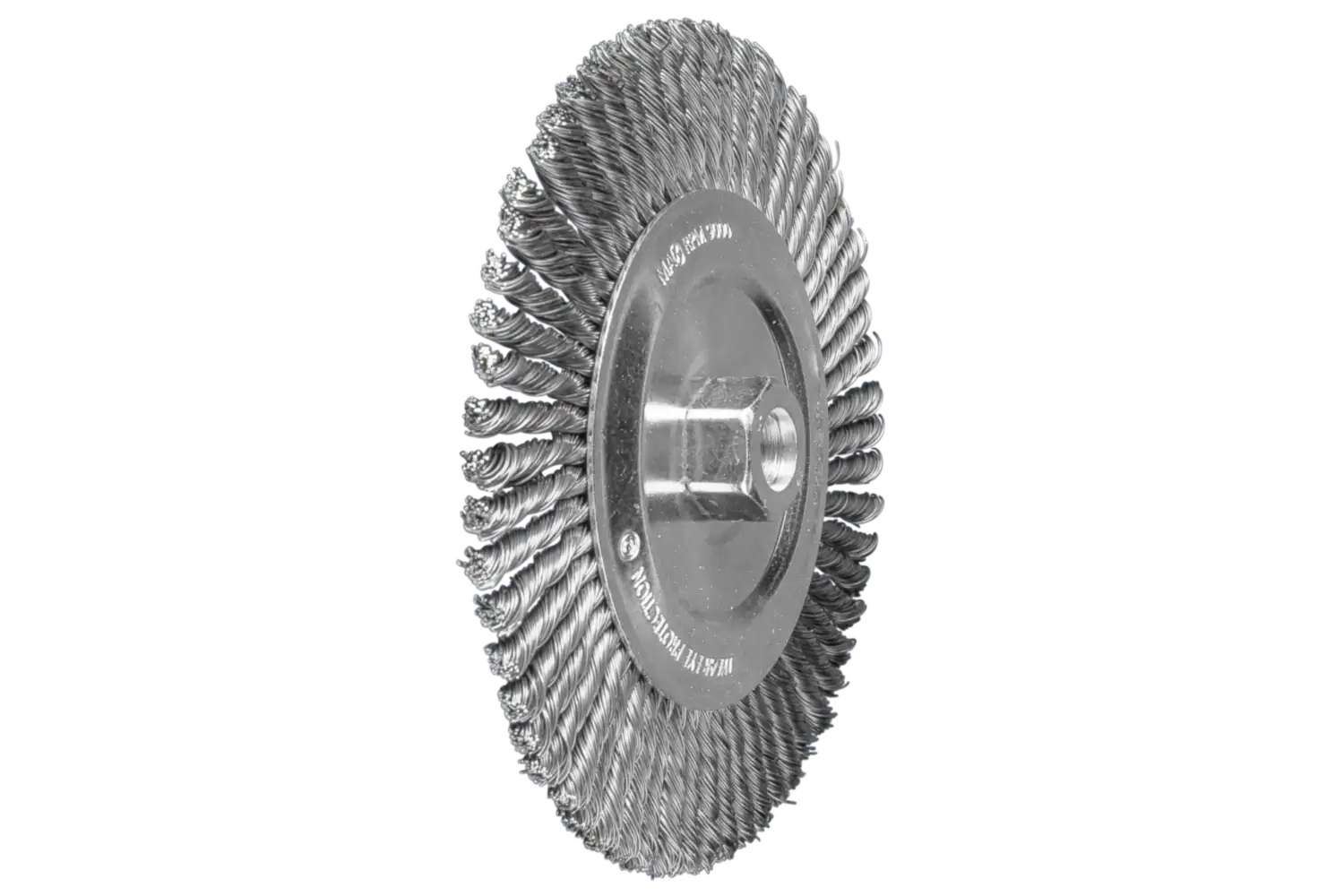 Picture of Pferd Psf Stringer Bead Wheel Brush 7" Dia .020 Carbon Steel 5/8-11" Thread